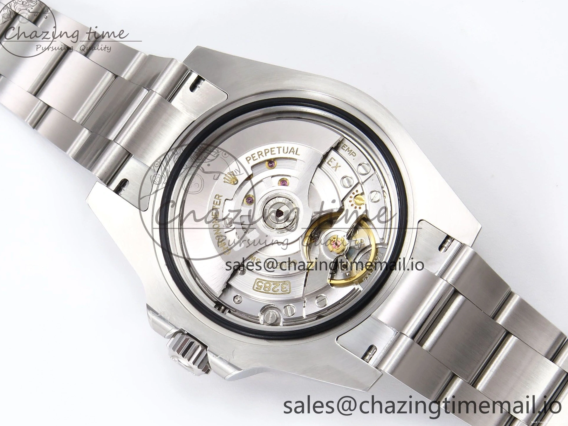 Good Copy Rolex Watches GMT-Master Bracelet Best Practical SH3285 CHS II Oyster GRNR 1019 EF on 904L 1:1 Edition 126710 1223